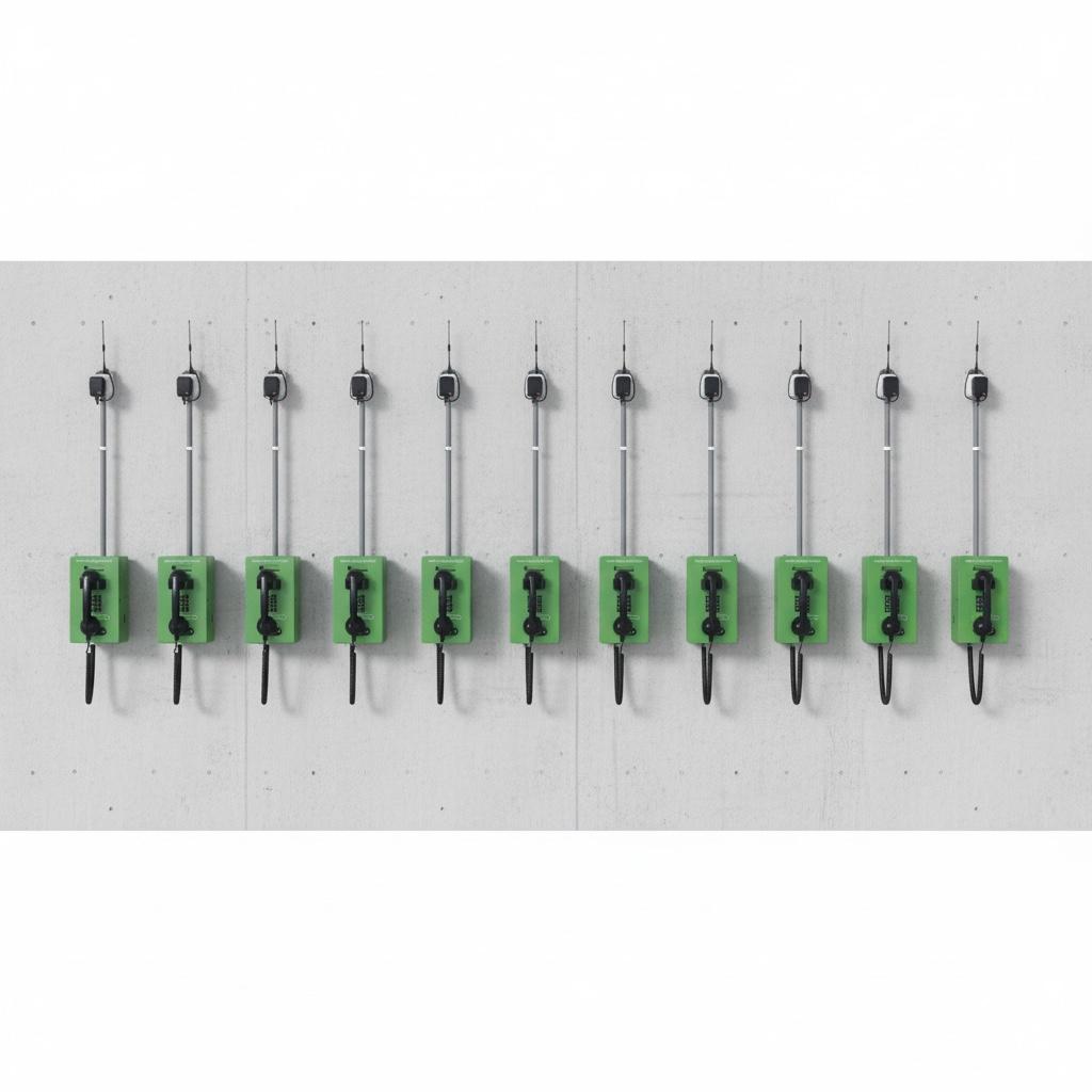 NIHA Pay Phone in Residential School - Secure Student Communication